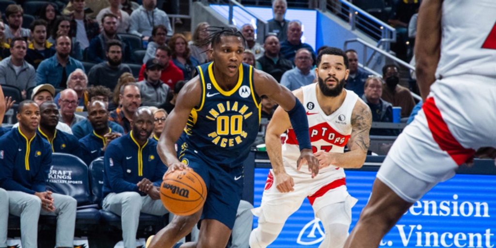 Mathurin, Hield lead Pacers past Raptors for 4th straight