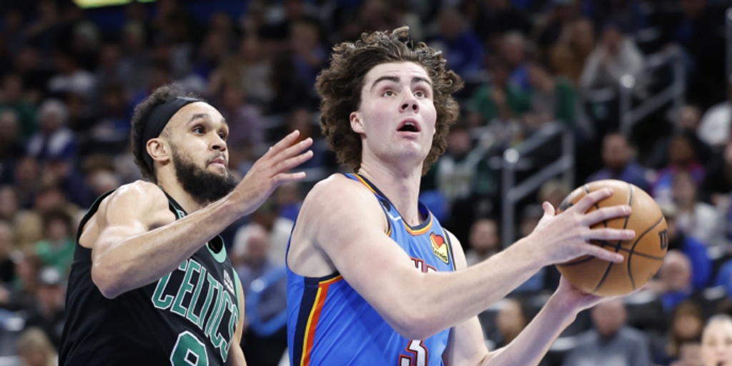 Thunder blow out Celtics 150-117 without Gilgeous-Alexander