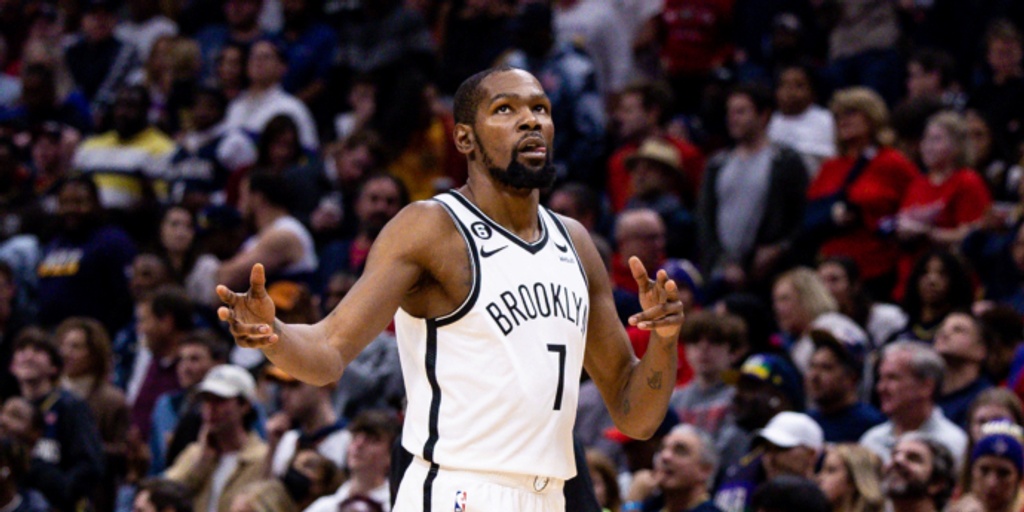 Durant has 33 points to lead Nets past Pelicans, 108-102