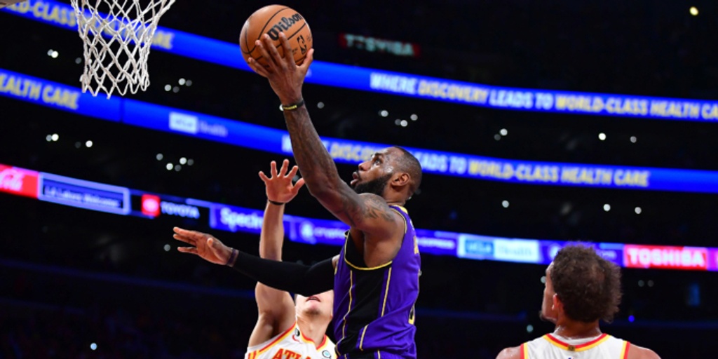 LeBron leads Lakers past Hawks 130-114 for 4th straight win