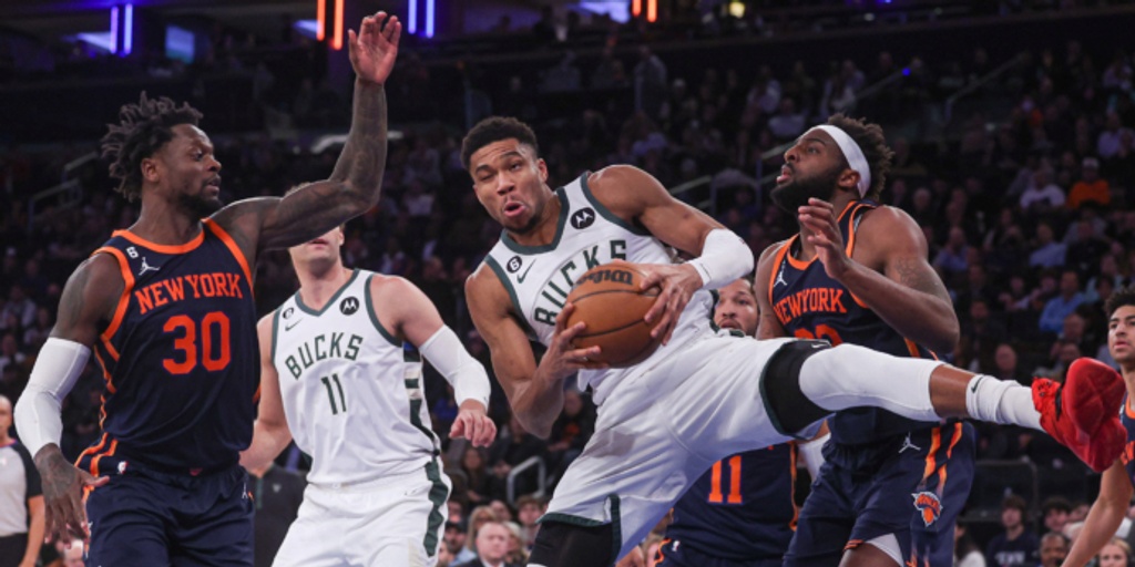 Bucks come from 17 down, stop Knicks' four-game win streak