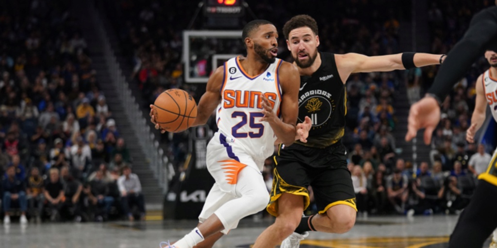 Bridges leads undermanned Suns past Curry, Warriors 125-113
