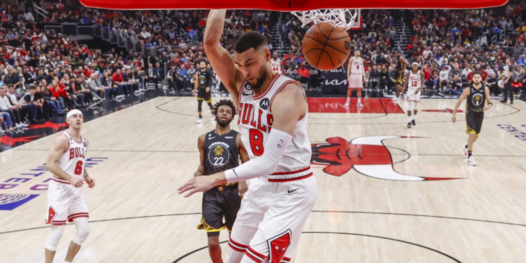 Vucevic helps Bulls snap 11-game losing streak vs. Warriors