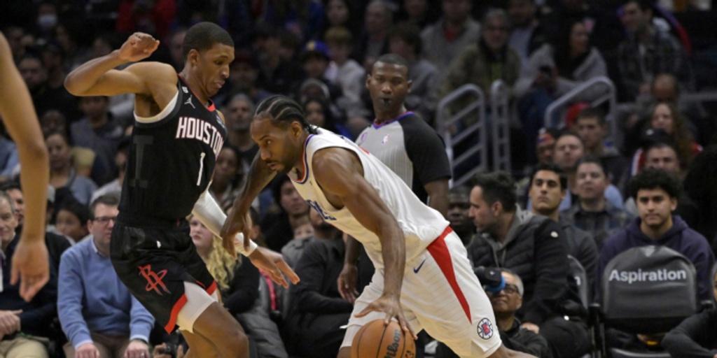 Mann, Leonard lead Clippers over last-place Rockets 121-100