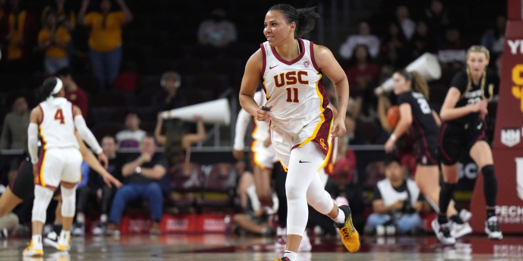 USC topples No. 2 Stanford, its first vs Cardinal since 2014
