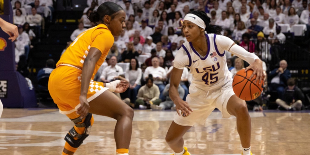 Morris’ career-high 31 lifts No, 3 LSU over Tennessee, 76-68