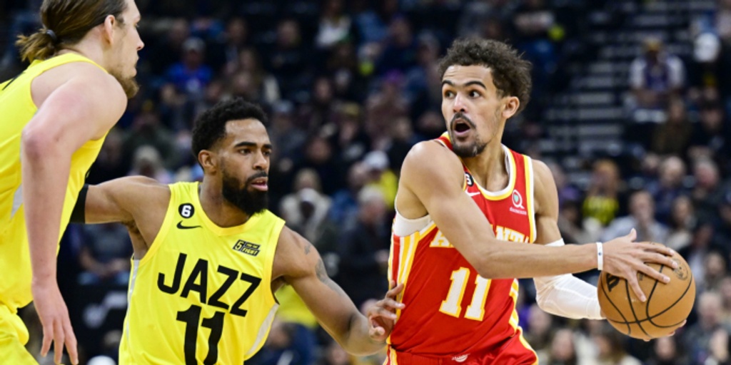 Trae Young scores 27 to lead Hawks past Jazz, 115-108