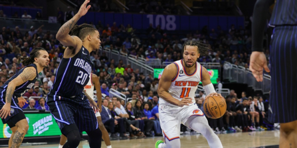 Brunson scores 25, late basket lifts Knicks over Magic