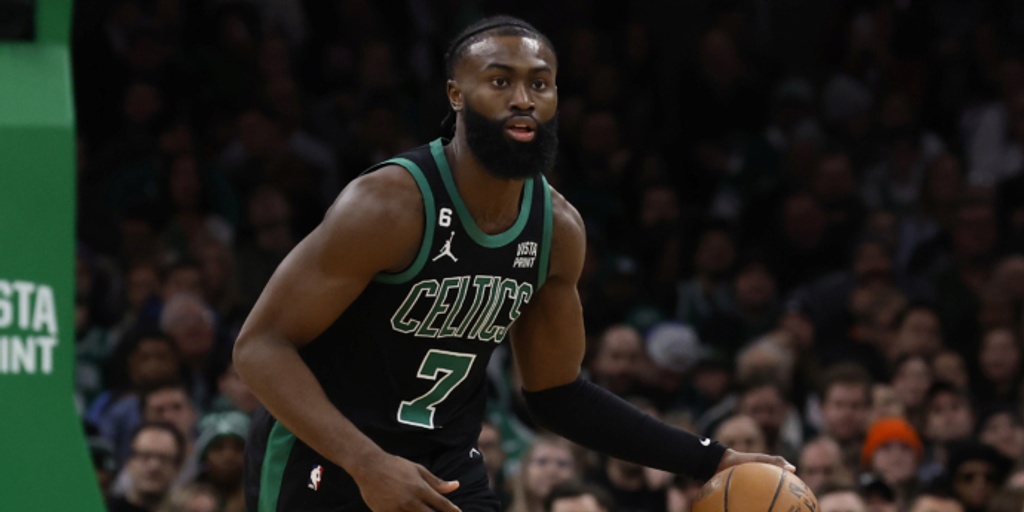 Celtics lose Jaylen Brown, hold on to beat Sixers 106-99