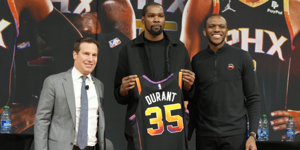 Kevin Durant cheered by fans, says Suns have ‘all the pieces’