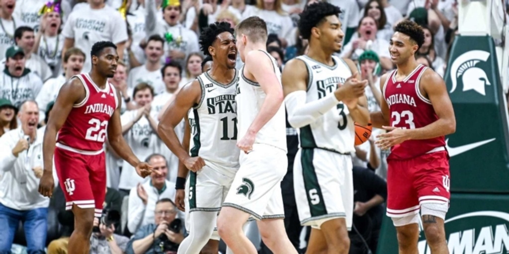 Michigan State tops Indiana in first home game since shootings