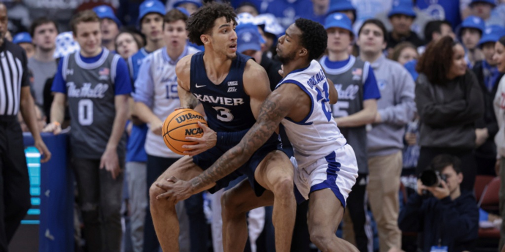 Tempers flare at finish as No. 16 Xavier routs Seton Hall