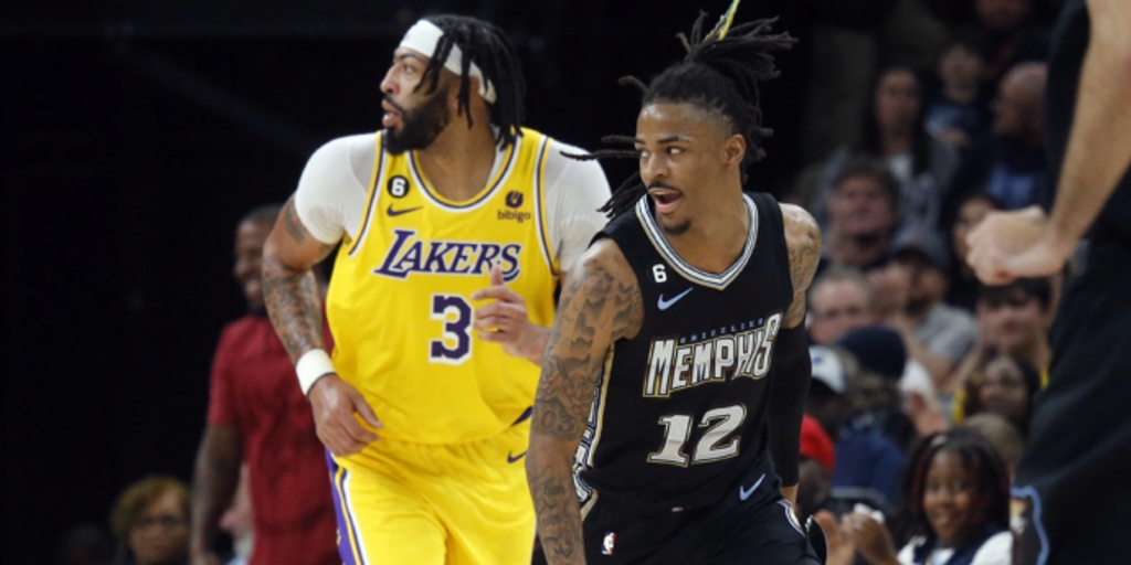 Ja Morant’s third-quarter burst leads Grizzlies past Lakers