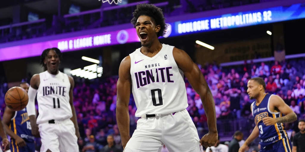 G League Ignite star Scoot Henderson says he’s ready for NBA draft