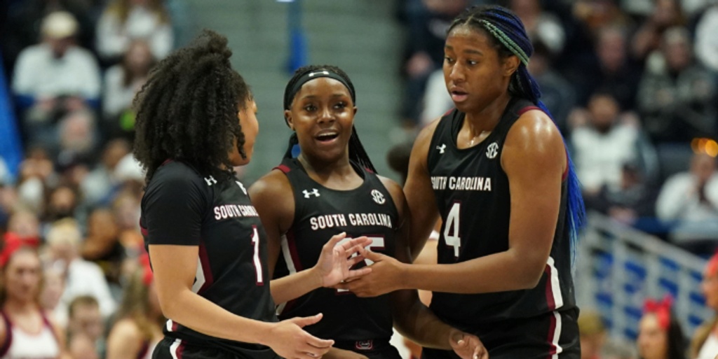 South Carolina women cap wire-to-wire No. 1 run in AP Top 25