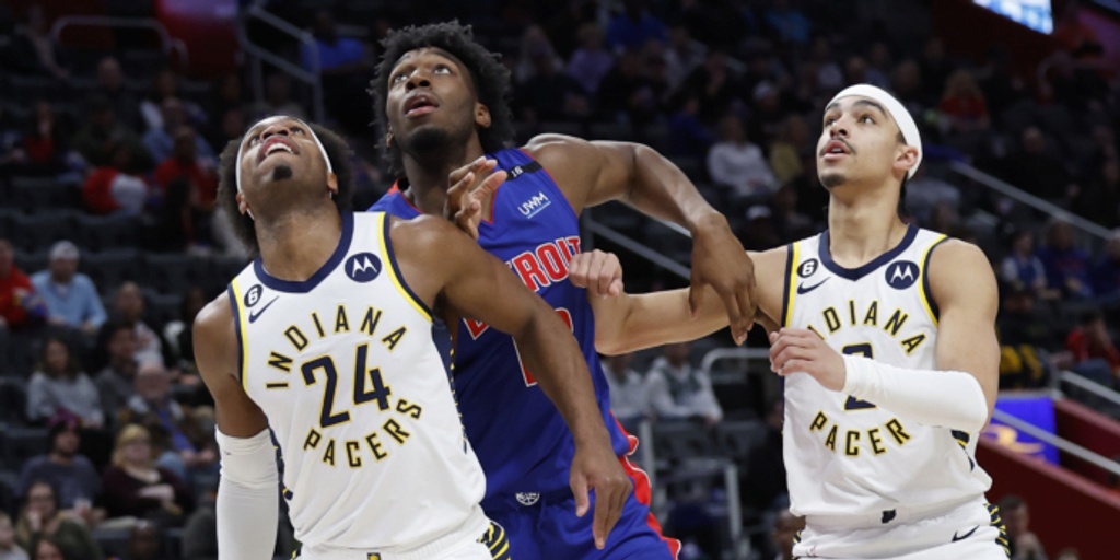 James Wiseman’s double-double helps Pistons end 11-game skid