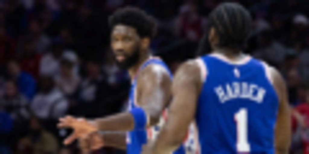 For Joel Embiid, James Harden and the 76ers, it's go time