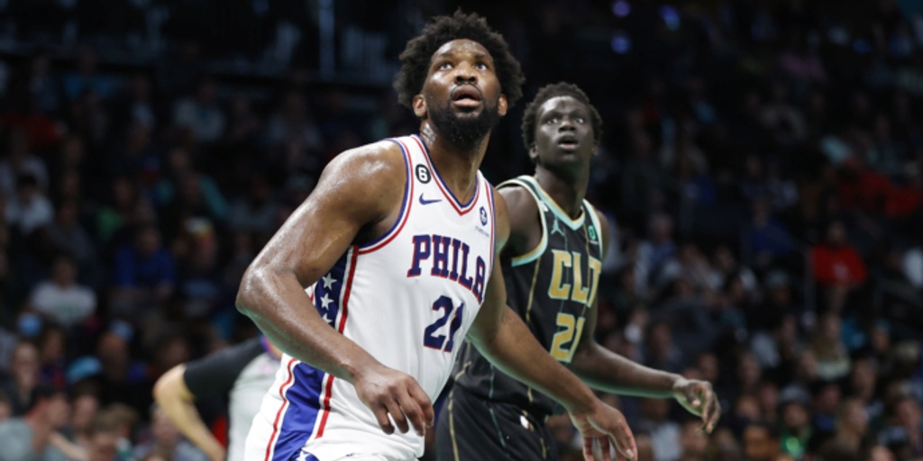 Joel Embiid scores 38 points in 29 minutes, 76ers rout Hornets