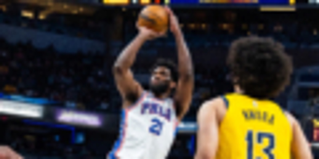 Joel Embiid, Maxey net 31, 76ers top Pacers for 8th straight win