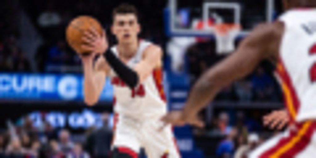 Tyler Herro’s late run helps Heat come back to beat Pistons