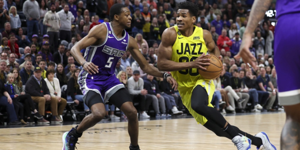 Agbaji scores 27, Jazz hold off Kings for 128-120 victory