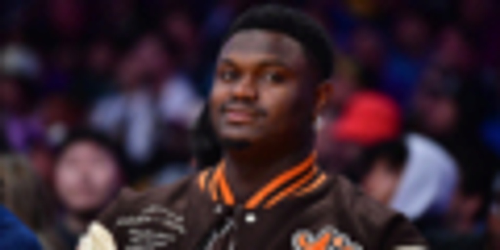 Zion Williamson cleared for on-court activities; re-evaluation in 2 weeks