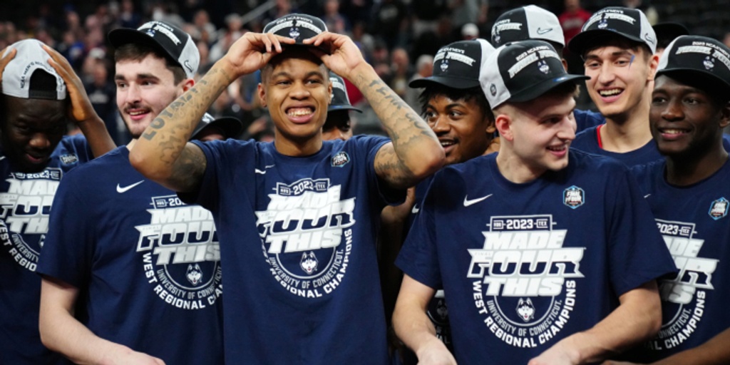 UConn routs Gonzaga 82-54 for first Final Four in 9 years