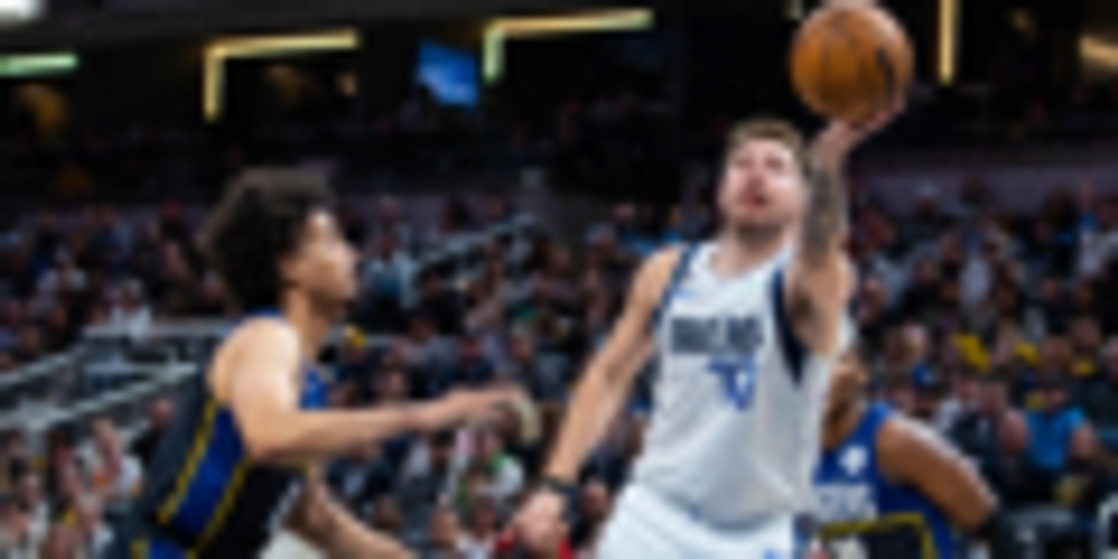 Luka Doncic powers Mavericks to 127-104 win over Pacers