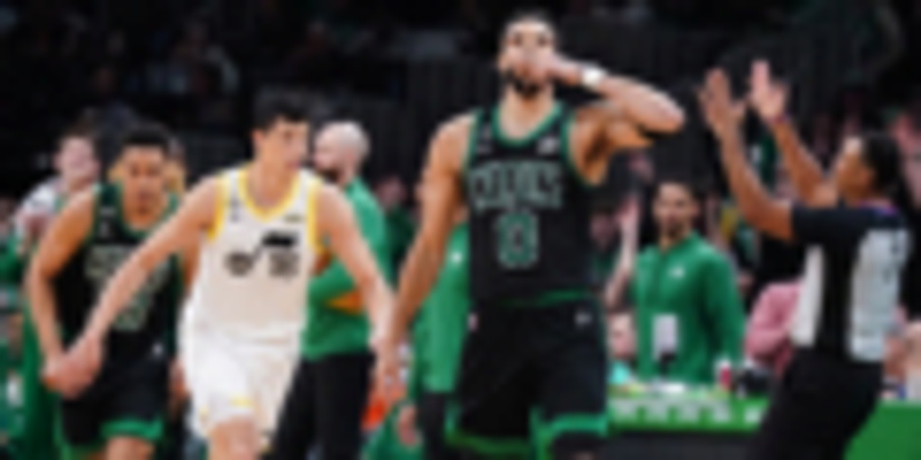 Jayson Tatum’s 39 lifts Celtics over short-handed Jazz 122-114