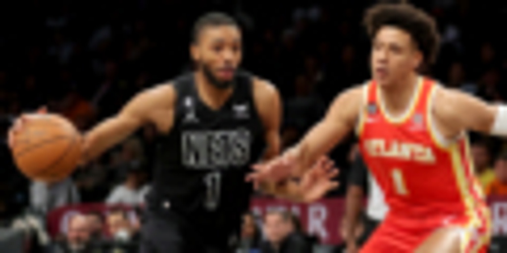 Mikal Bridges has 42, Nets rout Hawks to boost lead for No. 6 seed