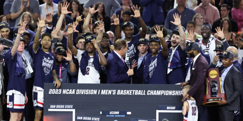 UConn beats San Diego State 76-59 to win 5th national championship