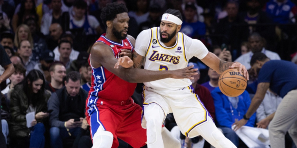 Anthony Davis, Joel Embiid named NBA's Players of the Month