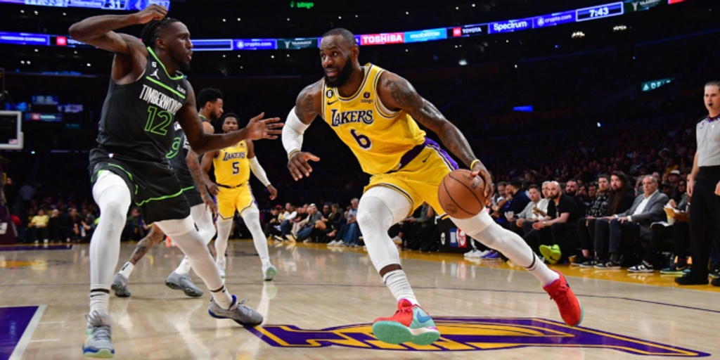 Lakers outlast Wolves 108-102 in OT, advance to face Memphis