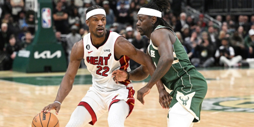 Heat rally again to win in overtime, eliminate top-seeded Bucks