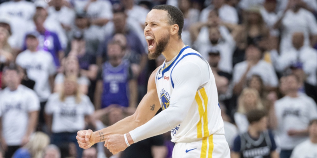 Curry scores 50 points, leads Warriors past Kings 120-100 in Game 7