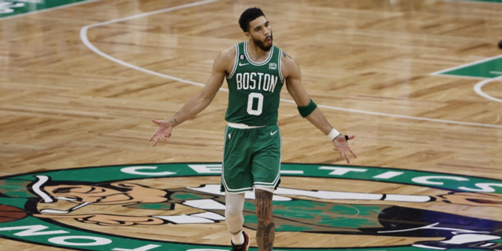 Tatum sets Game 7 record with 51 points, Celtics beat 76ers 112-88