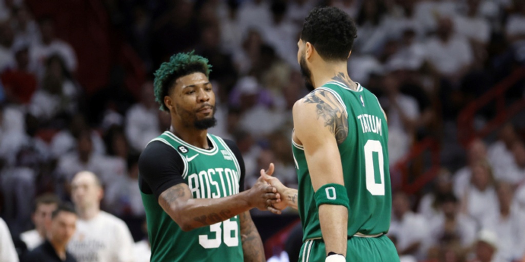 Down 3-1 to Heat, Celtics cling to hope as series shifts back to Boston