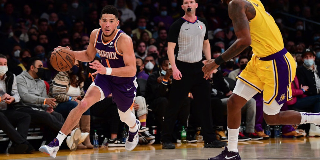 Booker, Ayton push Suns past Lakers 108-90