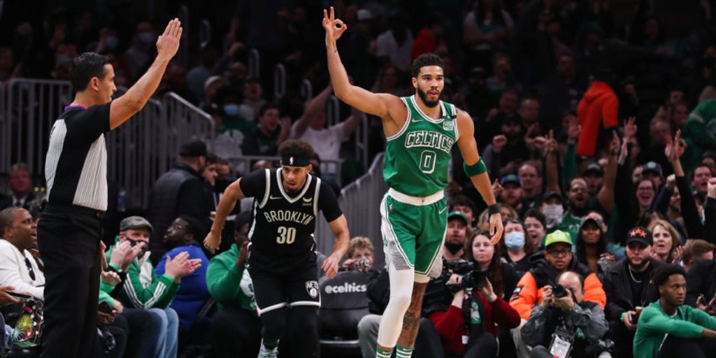 Tatum’s 54 leads Celtics past Durant, Irving, Nets 126-120