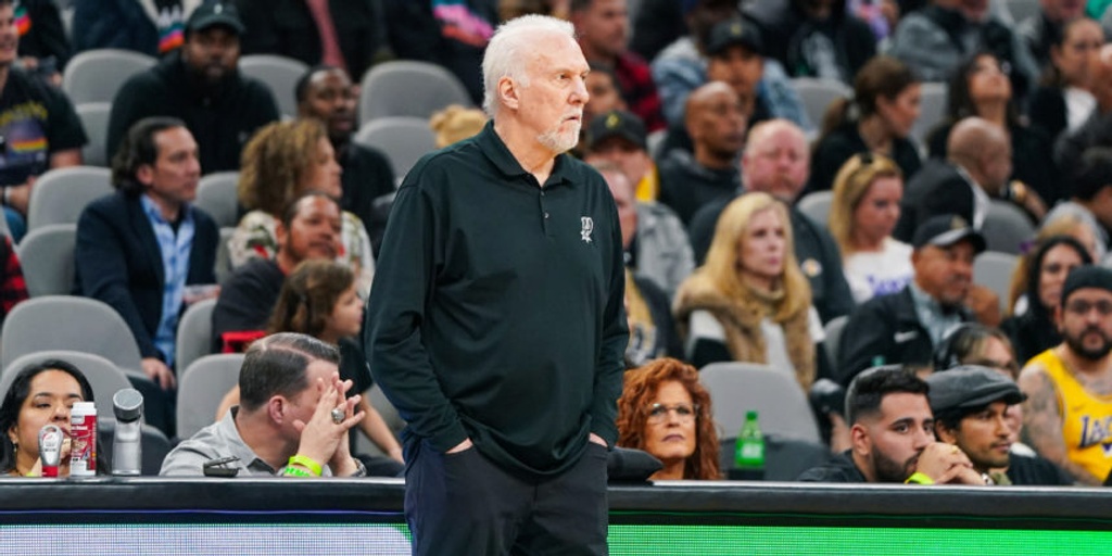 Spurs' Popovich ties Nelson for NBA career wins record