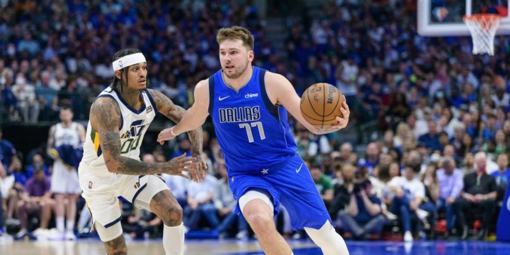 Doncic, Mavs top Jazz 114-100 for inside track to home court
