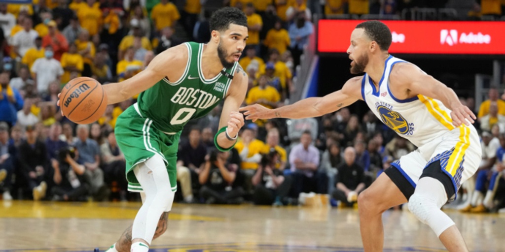 Tatum and the Celtics visit Golden State with 1-0 series lead