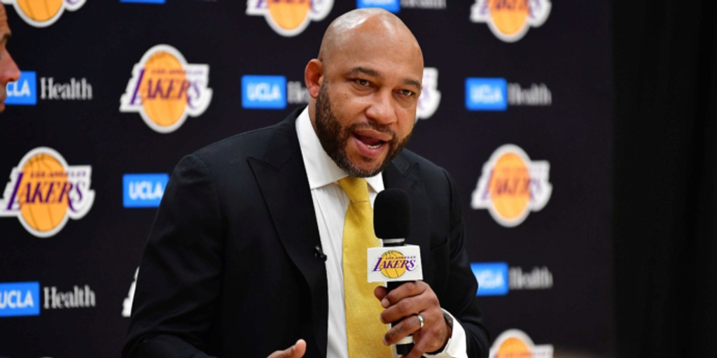 Darvin Ham embraces challenge as Lakers' rookie head coach