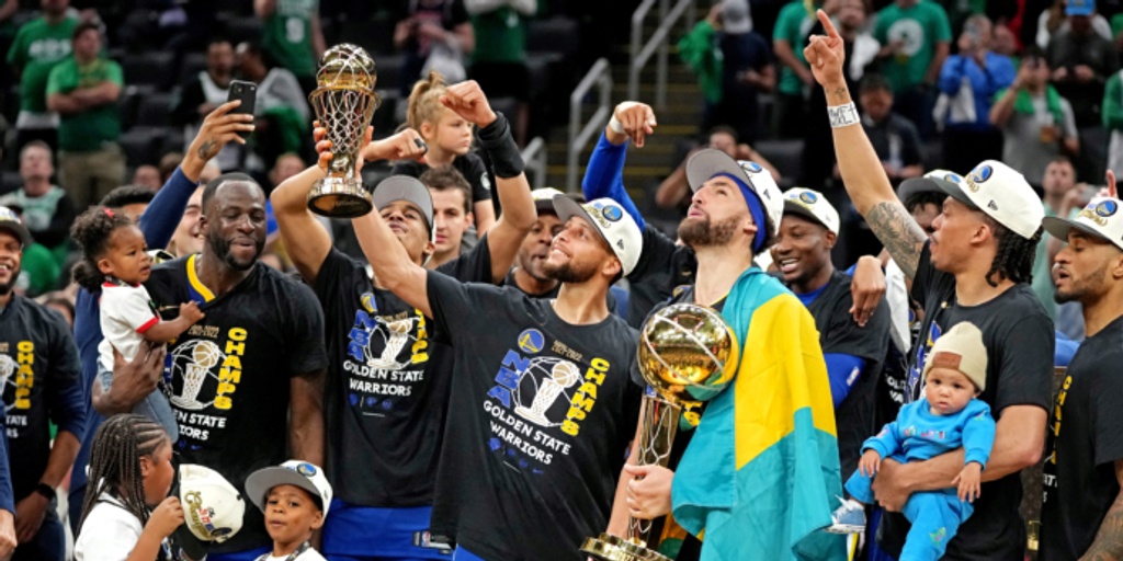 Warriors star Stephen Curry unanimously named 2022 NBA Finals MVP