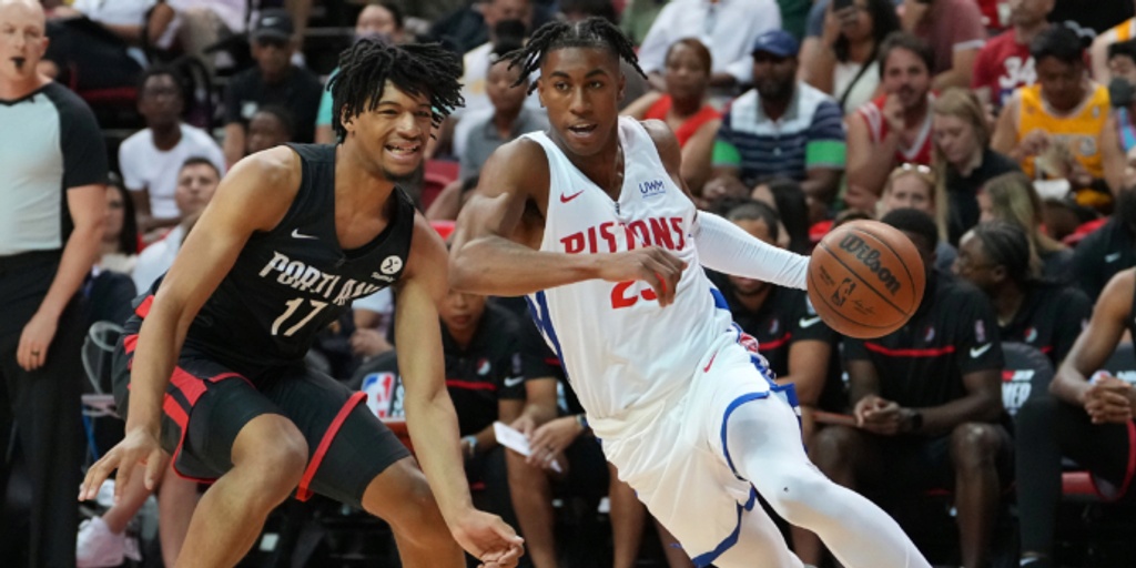 Shaedon Sharpe out of Summer League with shoulder injury