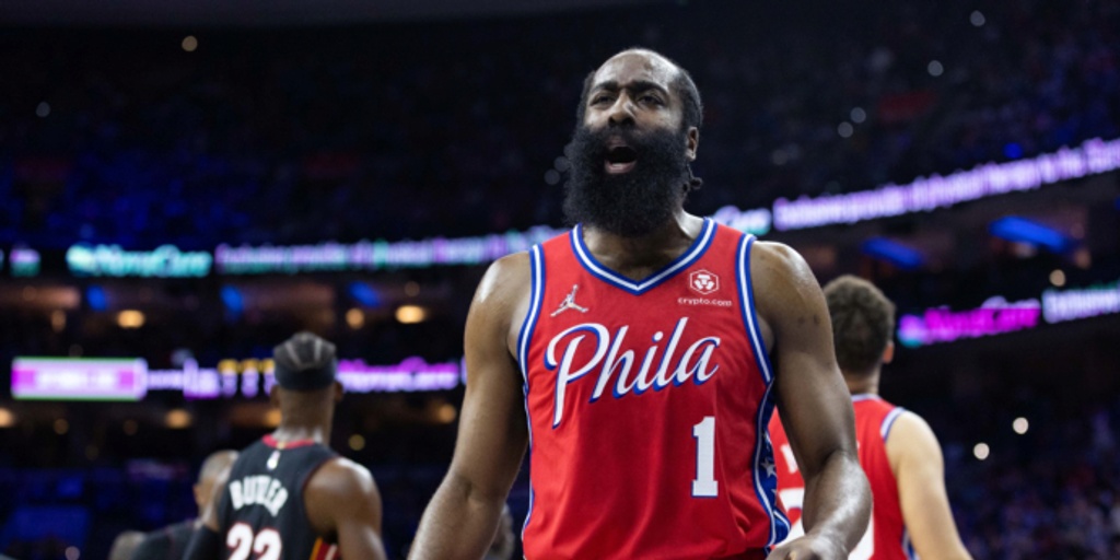 Harden officially re-signs with Sixers on two-year, $68.6M deal
