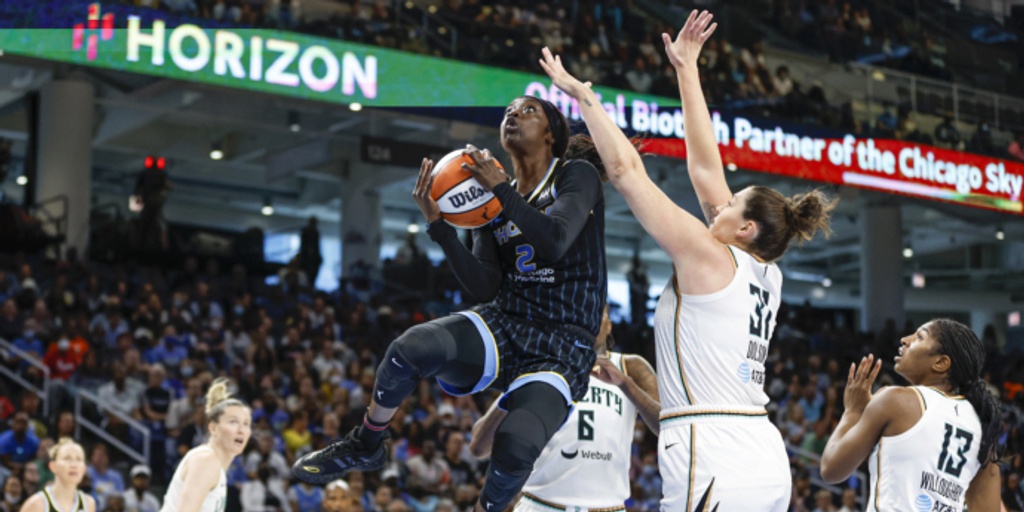 Sky post record rout of Liberty 100-62, force Game 3