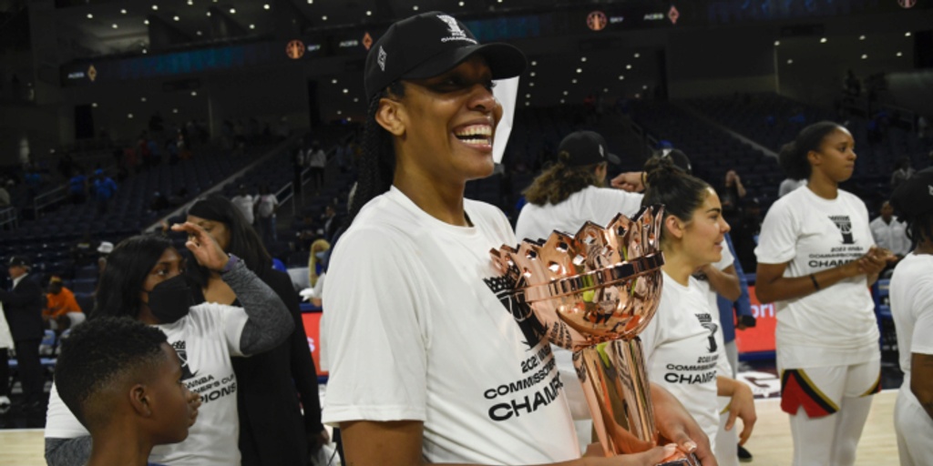 Las Vegas Aces star A'ja Wilson adds second WNBA MVP to her collection