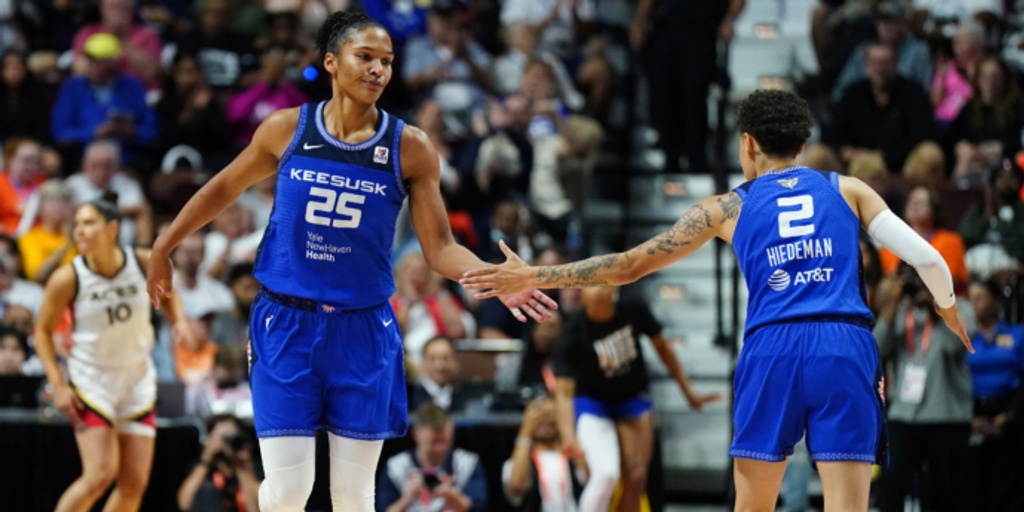 Sun stay alive, beat Aces 105-76 in Game 3 of WNBA Finals