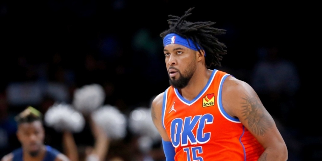 Thunder send Derrick Favors to Rockets as part of 8-player swap